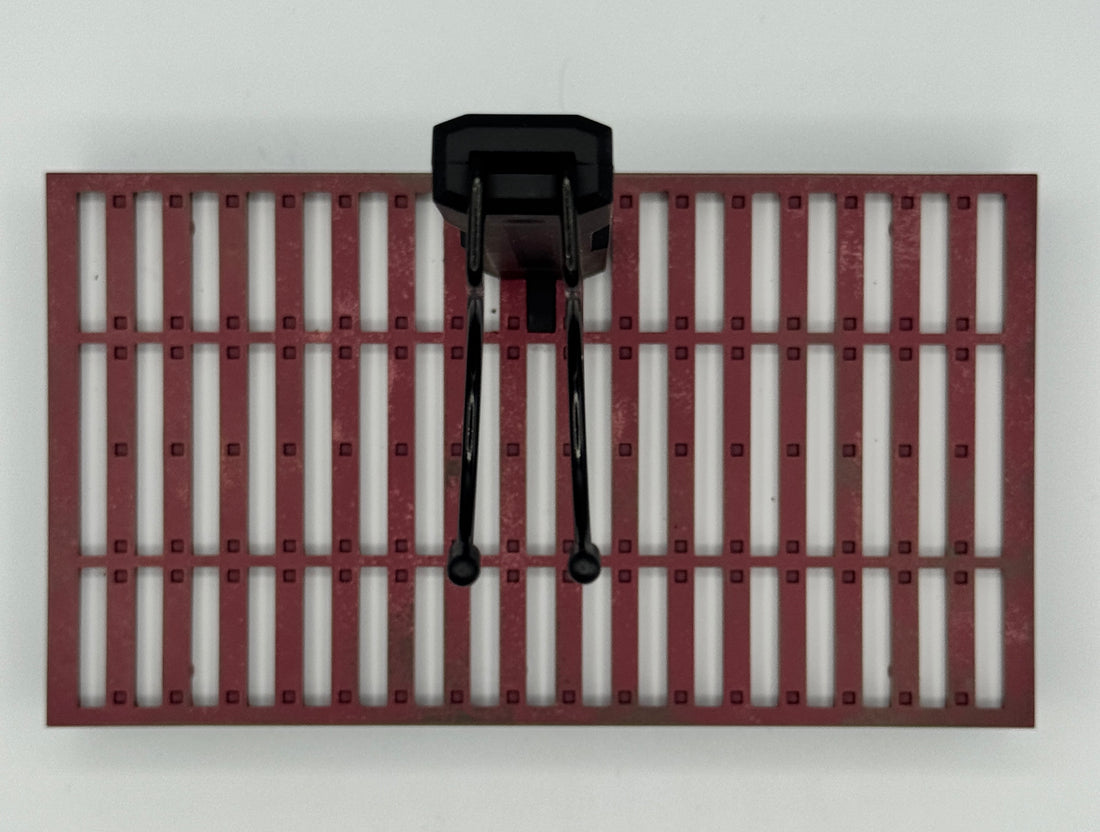 Grate Base, Dark Red
